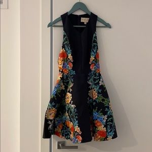 Keepsake the Label - floral fit and flare dress